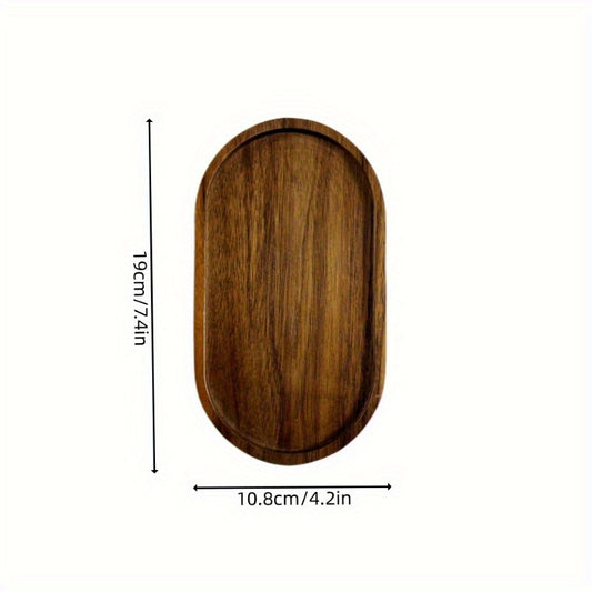 Wooden tray with dimensions on a white background - Lioré®