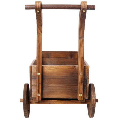 Wooden cart with handles on a white background - Lioré®