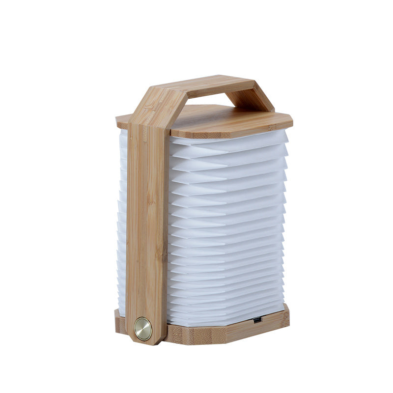 Collapsible creative lamp with white interior on a white background - Lioré® USA
